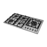 اجاق گاز صفحه ای استیل اخوان مدل G-135-S-HE