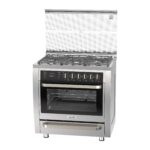 اجاق گاز مبله فردار التون مدل 5DR5S استیل ۵ شعله