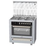 اجاق گاز مبله فردار التون مدل 5XR5S استیل ۵ شعله تایمر دیجیتال